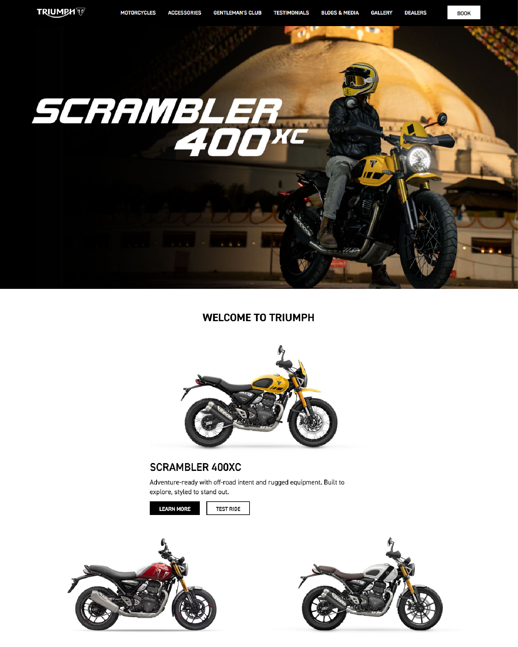 Triumph Motorcycles Nepal